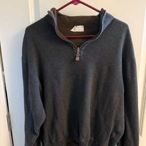 Cremieux Label Reversible Quarter-Zip Pullover